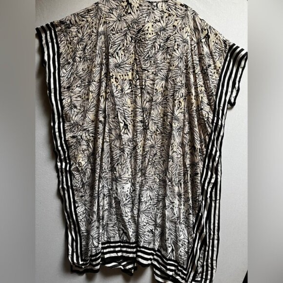 NWT Steve Madden Floral Kimono Maxi Duster One Size - Picture 2 of 8